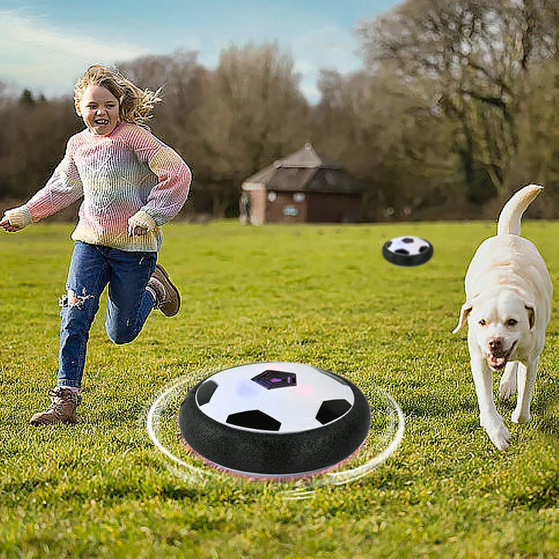 Ballon football flottant d’intérieur avec lumière